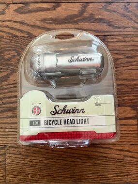 Schwinn Bike Bicycle 3 LED Flashing Strobe Headlight NEW